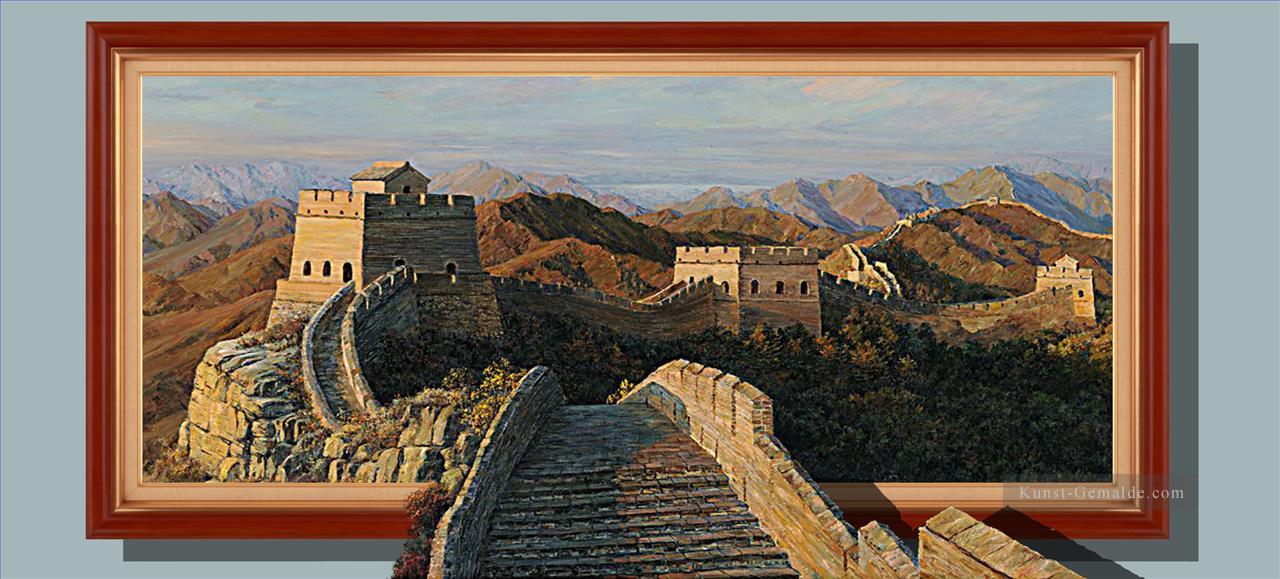 chinesische Mauer 3D Ölgemälde
